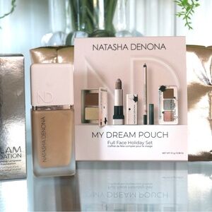 NATASHA DEDONA BUNDLE - DREAM POUCH + HY-GLAM FOUNDATION